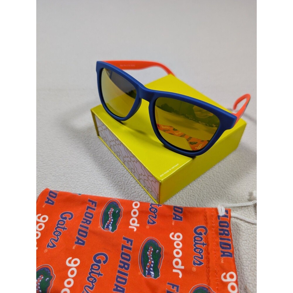 Goodr FLORIDA GATORS NCAA 'Meet me at the Swamp' College Football Polar Sunglass